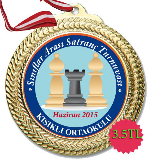  Satranç Turnuva Madalyası