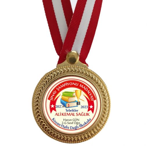  Sınav Şampiyonu Madalyası
