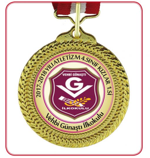  23 Nisan Atletizm yarışması madalyası
